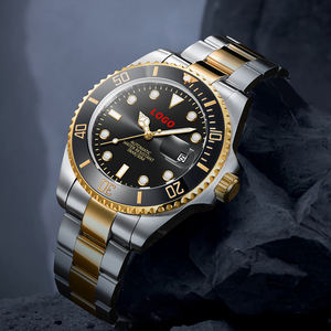 NIBOSI 2600 Men's Antique <b>Automatic</b> Mechanical Wrist Watch 18mm Stainless Steel Alloy Customizable Logo Calendar Display OEM - Product Image 3