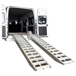 Caixin JQX4250 Rampes de chargement en aluminium durables personnalisées pour automobiles, machines agricoles, excavatrices - Product Image 1