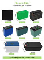 2,5 kW 5kWh 24v 25.6v 100AH 200ah kemasan baterai Lithium Ion Lifepo4 pengganti asam timbal untuk pengisi daya EV penyimpanan energi surya rumah