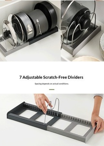 <span class=keywords><strong>Organizador</strong></span> Expandible para <span class=keywords><strong>Sartenes</strong></span>, Estante para Gabinete de Cocina, Estante Expandible para Utensilios de Cocina, Ahorro de Espacio, <span class=keywords><strong>Organizador</strong></span> de Gabinete de Cocina - Product Image 5