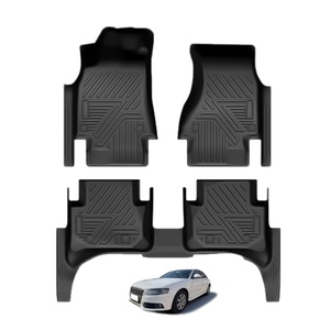 Tapis de sol de voiture personnalisés, imperméables et inodores, tapis de sol de voiture en caoutchouc 5D sur mesure pour Audi A4 2014 - Product Image 2