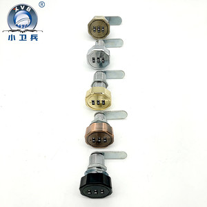 Aleación <span class=keywords><strong>de</strong></span> zinc Combinación <span class=keywords><strong>de</strong></span> 3 dígitos Reinicio Cerradura sin llave Gabinete <span class=keywords><strong>de</strong></span> archivo <span class=keywords><strong>de</strong></span> oficina Casillero mecánico Hotel Dormitorio Gimnasio Código <span class=keywords><strong>de</strong></span> acabado cromado - Product Image 1