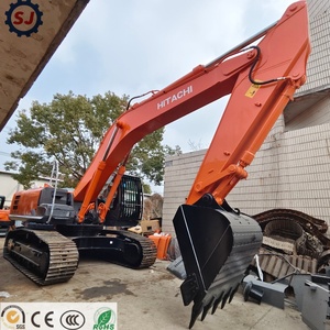 Excavadora de cadenas usada Hitachi ZX350 de 35 toneladas para minería en canteras, trabajo pesado, motor original certificado y probado ZX200 ZX250 ZX300 - Product Image 1