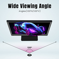 Monitor LED de Escritorio FEIHE de 17 Pulgadas con Panel TN Full HD, Altavoz Integrado, 120% SRGB, Tiempo de Respuesta de 2ms - Nuevo