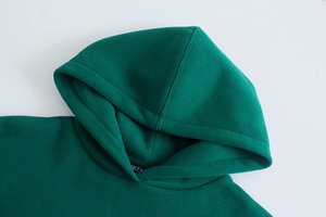 Sudadera con capucha para mujer, de algodón y algodón, 6 colores, informal, holgada - Product Image 6