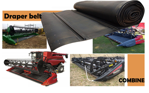 Juego <span class=keywords><strong>de</strong></span> Bandas Transportadoras para <span class=keywords><strong>Cosechadoras</strong></span> COMBINE, Repuesto para John Deere Claas New Holland, Utilizado para la Plataforma <span class=keywords><strong>de</strong></span> Corte <span class=keywords><strong>de</strong></span> la Cosechadora - Product Image 2