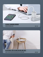 Câble de charge rapide pour téléphone portable LDNIO LS901, vente en gros personnalisée, 1m, 2m, 3ft, 6ft, câble de données USB, chargeur, câbles d'alimentation pour iPhone