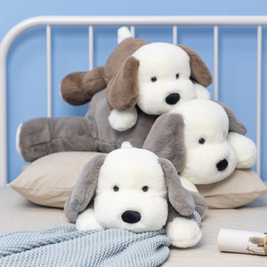 Premium Fluffy peluche cucciolo peluche cane morbido cuscino pronto per la spedizione Multi-size cane di alta qualità logo personalizzato personalizzabile - Product Image 5