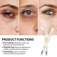 Sérum Contour des Yeux GMPC 5% Caféine Acide Hyaluronique Anti-rides Anti-poches Hydratant Éclaircissant Pour Tous Types de Peau Prêt à l'emploi MoCRA