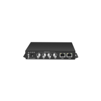 Mini equipo de gama frontal IPTV DMB-90E, sintonizador FTA DVB-S/S2 de 4 canales, a IP, digital, puerta de enlace IP