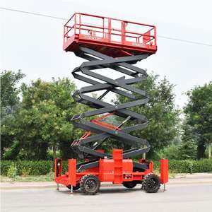 รถยกแบบกรรไกรติดตั้งบนรถตีนตะขาบ ประสิทธิภาพสูง หมุนรอบตัวได้โดยไม่ต้องใช้พื้นที่ภายในที่จำกัด - Product Image 6