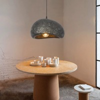 Lustre suspendu de style japonais pour restaurant, luminaire suspendu Wabi-Sabi pour chambre à coucher, salon, restaurant
