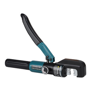 Pince à sertir hydraulique Soli Yqk-70 10 kN de qualité industrielle à entrée frontale pour électriciens - Product Image 2