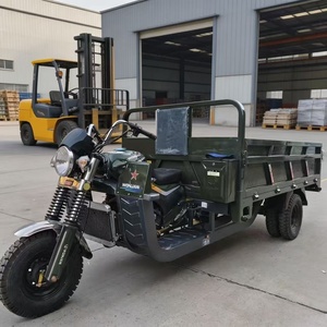 Tricycle à essence robuste, antidérapant, confortable, polyvalent pour le transport quotidien <span class=keywords><strong>de</strong></span> marchandises - Product Image 4
