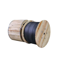 Cable de Fibra Óptica para Exteriores GJYXCH, 1 km, 1 Núcleo, con Revestimiento LZSH Negro para FTTH