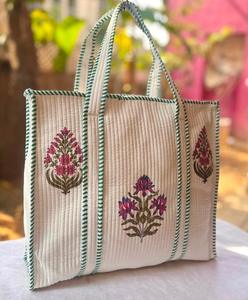 Cotton Tote <b>Bag</b> with Zipper Closure for Women Stylish Shoulder Shopper Handbag <b>Large</b> Capacity Reusable <b>Bag</b> for Travel <b>Beach</b> - Product Image 1