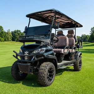 High Performance 6 Seater Street Off Road Lithium <b>Battery</b> Club Car Equipped with <b>72V</b> Powerful Motor for Community - Product Image 2