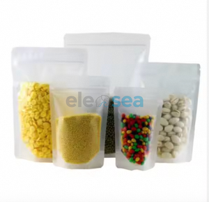 Sachet Doypack PE Imprimé par Gravure Personnalisé 13*20cm, Anti-humidité, <span class=keywords><strong>pour</strong></span> Aliments <span class=keywords><strong>pour</strong></span> Animaux, Bonbons, Noix, Sucre, avec Fenêtre Transparente sur une Face - Product Image 1