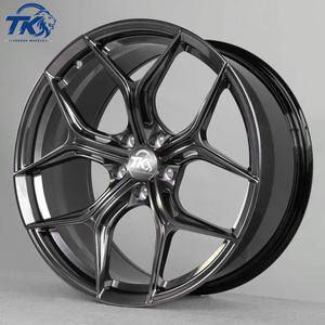 Rines de Aleación Forjados Personalizados <span class=keywords><strong>DOT</strong></span> de 1 Pieza y 5 Radios para Autos de Pasajeros, 18 19 20 21 22 Pulgadas, 5x112 5x114.3 para BMW, Audi, <span class=keywords><strong>Mercedes</strong></span>, Tesla - Product Image 3
