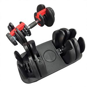 Juego de Mancuernas Ajustables de Acero <span class=keywords><strong>con</strong></span> Bloqueo Rápido de 24 kg, Mancuernas Profesionales para Gimnasio <span class=keywords><strong>con</strong></span> Sistema de Cambio Rápido de Peso para Gimnasio en Casa - Product Image 4