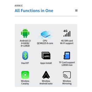 กล่อง AI สำหรับรถยนต์ Exploter 2024 รุ่นใหม่ แบบพกพา รองรับ Wireless CarPlay ระบบ Android 13 มัลติมีเดีย วิดีโอ รองรับ<span class=keywords><strong>แอ</strong></span>ป <span class=keywords><strong>Netflix</strong></span>/Youtube หน่วยความจำ 8+128GB แบบ Plug&Play - Product Image 3