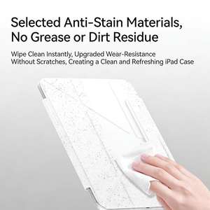 Coque en fibre de <span class=keywords><strong>verre</strong></span> composite polymère avec clip magnétique double face, protection ultra-fine, adaptée à l'iPad 10, vente en gros - Product Image 5