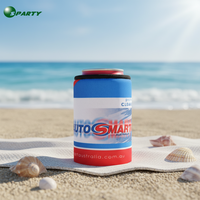 OEM Impression de logo personnalisé Canette tronquée avec aimant Thermos spécial Slim 5mm Néoprène isolé Canette de bière Support trapu