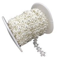 1yard catena di strass catena di gioielli in cristallo di perle cucire su finiture abito da sposa Costume Applique creazione di gioielli accessori fai da te