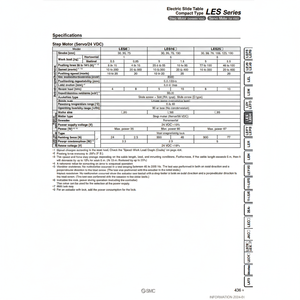 โต๊ะสไลด์ไฟฟ้านิวเมติก SMC LES8LK-30-R11N5ประเภทผลิตภัณฑ์ - Product Image 1