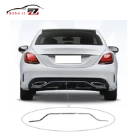 Pare-choc arrière chromé pour Mercedes Benz classe C Amg W205, accessoires automobiles, haut de gamme, bon marché, 20 pièces, 2058853903, 2019, 2020, 2021