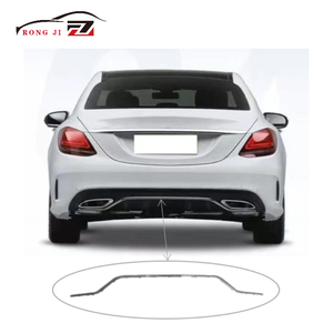 Pare-choc arrière chromé pour <span class=keywords><strong>Mercedes</strong></span> Benz classe C Amg W205, accessoires automobiles, haut de gamme, bon marché, 20 pièces, 2058853903, 2019, 2020, 2021 - Product Image 2