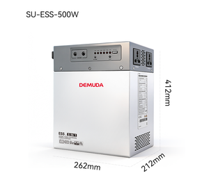 DEMUDA 500W 1000WH Station d'alimentation portable d'extérieur Station d'énergie solaire Charge rapide Générateur solaire pour le camping - Product Image 6