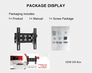 Factory Manufacture Competitive Price <strong>Small</strong> 23"-42" Sliding Movable Wall Mounted <strong>Tv</strong> <strong>Bracket</strong> - Product Image 6
