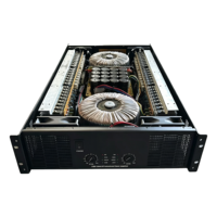 Amplificateur de puissance professionnel de classe H à 2 canaux de 3500 W, transformateur toroïdal double, amplificateur audio pour scène, église, karaoké