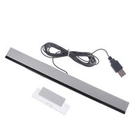 Récepteurs de barre de capteur Wii de remplacement de prise USB filaire de haute qualité Nitendo rayon de Signal IR en plastique à distance pour le jeu
