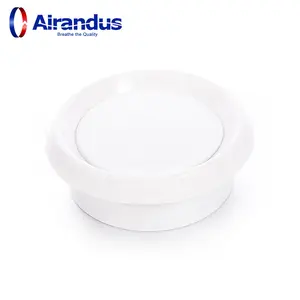 Hot sell VP Round Air Vales Diffuser Plastic Air Vents Wall Ceilling Cover Vents for ventilation