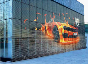 Affichage LED résistant au vent pour façade de bâtiment de grande hauteur - Product Image 5