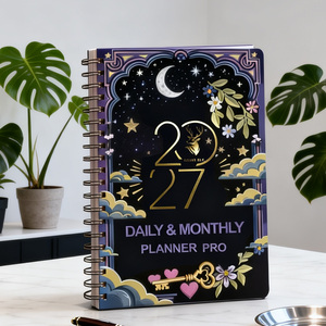 Melhores Agendas 2027, Conjunto de Planejadores Semanais, Mensais e Diários, Kit de Presente Corporativo, Personalização em Massa, Fornecedor de Fábrica - Product Image 1