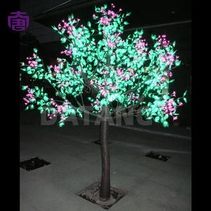Luz LED Decorativa con Forma de Árbol de Flor de Lila para Caminos de Jardín e Iluminación Decorativa para Festivales - Product Image 6