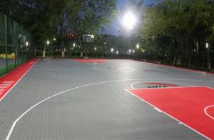 Portable <strong>3x3</strong> Basketball Court <strong>Tiles</strong> Modular Interlocking Eco-Friendly Waterproof Shock Absorption Anti-Slip Plastic Flooring - Product Image 6