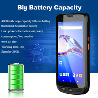 PDA industriel Android 10 Thcan 2+16 Go/4+64 Go, portable, NFC, robuste, IP65, lecteur de codes-barres 2D, haute performance, PDA d'inventaire