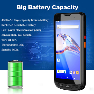 Thcan Industrial Mobile Android มือถือ2 + 16GB เครื่องสแกนบาร์โค้ด NFC ที่ทนทาน IP65สินค้าคงคลังประสิทธิภาพสูง - Product Image 2