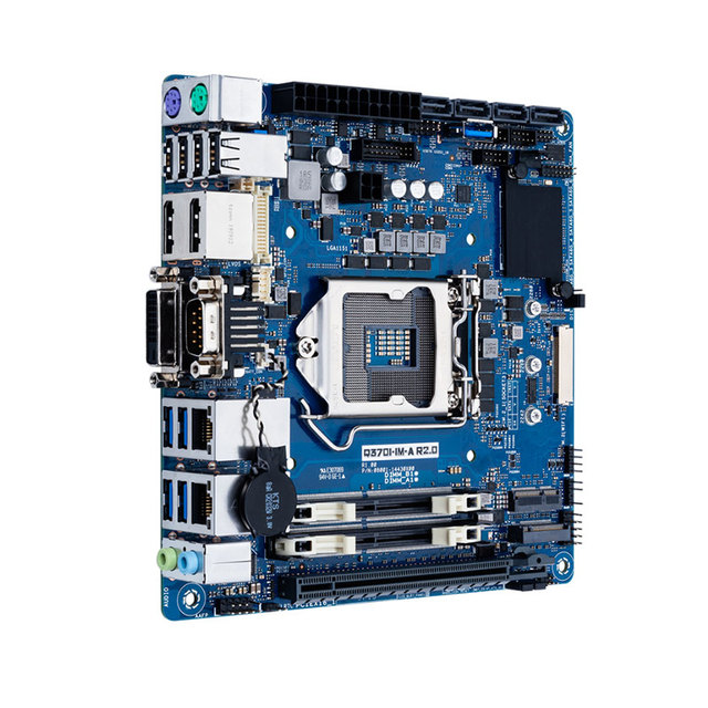 Q370I-IM-A R3.0 Mini-ITX Industrial Motherboard LGA1151 Intel 8th/9th Gen Q370 DDR4 Dual LAN Triple Display IPC Mainboard