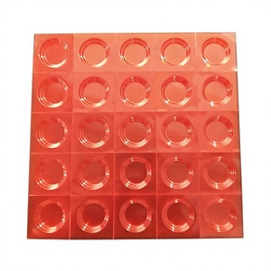 Plateau alvéolé rond multi-tailles thermoformé sous vide – Feuille d'emballage thermoformée transparente - Product Image 3