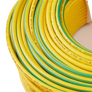 6mm 25mm 70mm copper earthing cable yellow green grounding cable