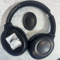 Auriculares Bluetooth 6.0 Over-Ear con Batería Extraíble, Auriculares Inalámbricos para Música, 48 Horas de Reproducción, Auriculares Estéreo