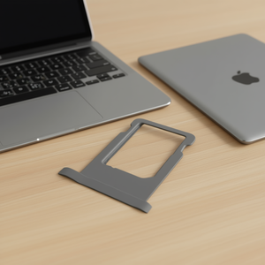 Bandeja para tarjeta SIM para iPad Air 2 iPad 6 Gris - Product Image 3