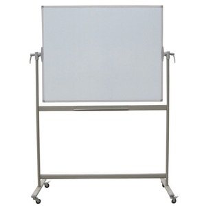 Pizarra Blanca de Porcelana de Doble Cara, Magnética y Móvil, de Aluminio, para Escuela y Oficina - Product Image 5