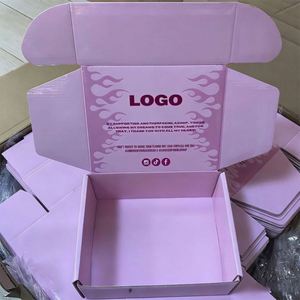 Shipping Box Custom Design Digital Printing Postal <b>Boxes</b> Packaging for Custom Logo <b>Clothes</b>/Makeup Corrugated Mailer Paper <b>Boxes</b> - Product Image 2
