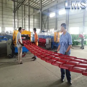 Tile Machines Manufacturing Tile Roof Sheet Making Machinery Steel Profile Tile Roll Forming Machine